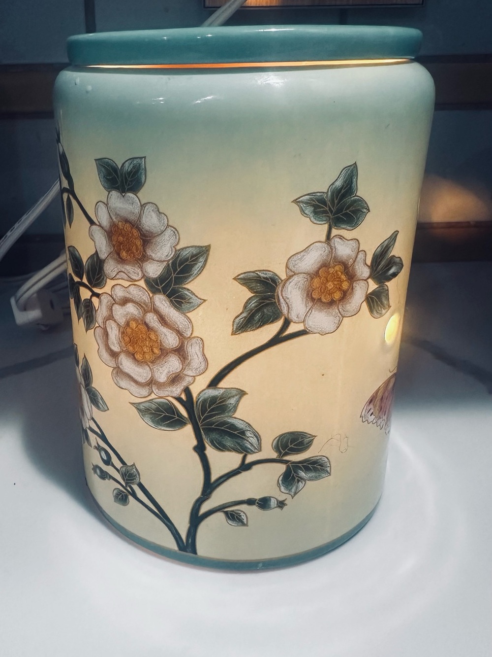 Retired Scentsy “Madame Butterfly” Wax Warmer